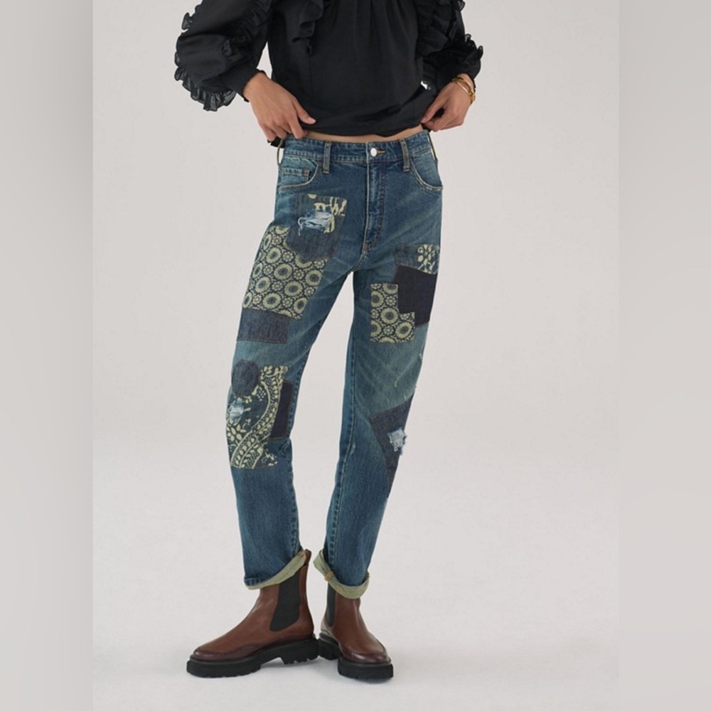 Pilcro by Anthropologie The Borrowed Boyfriend Jeans - Picture 2 of 11